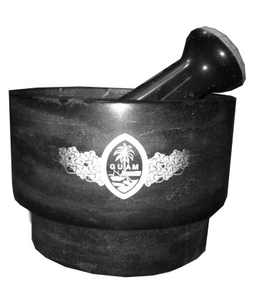 Mortar and Pestle w/Guam Seal