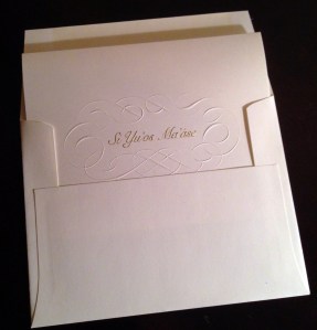 Guam & CNMI Si Yu'os Ma'ase Thank You Personal Stationary and Envelope